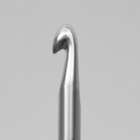 Крючок для вязания, с анодированным покрытием, d = 7 мм, 15 см Крючок для вязания, с анодированным покрытием, d = 7 мм, 15 см