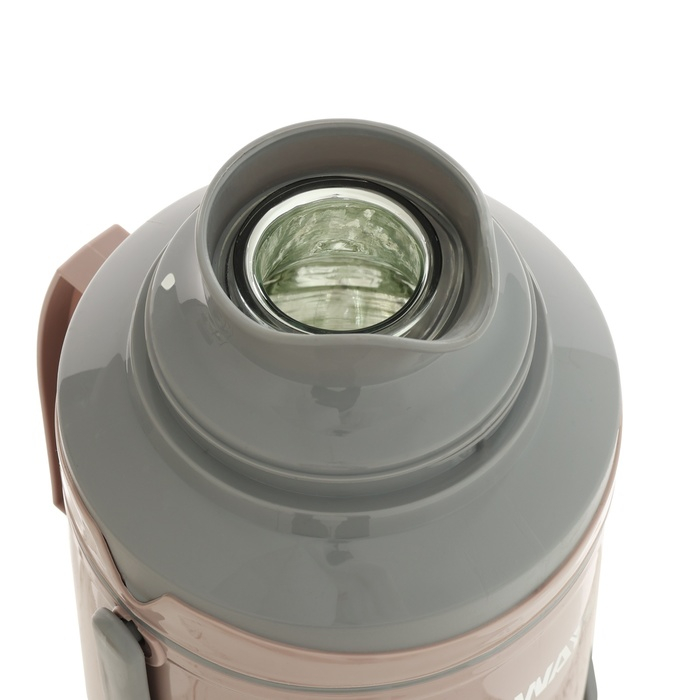 Термос Термос "Антуан" 3.2 л, со стеклянной колбой, сохраняет тепло 12 ч, коричневый