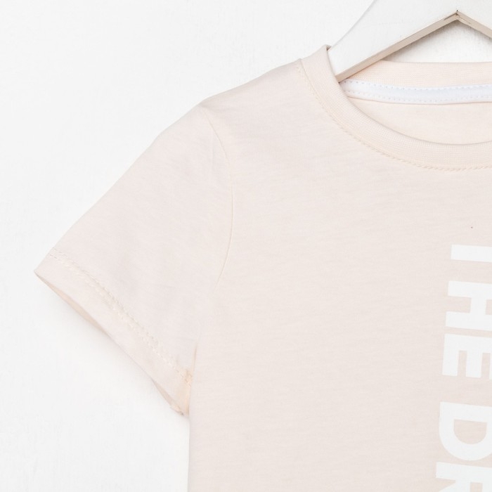 Пижама детская для девочки KAFTAN "Dream" р.30 (98-104), бежевый