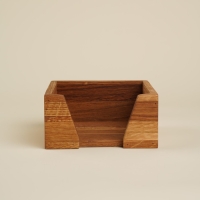 Салфетница из дуба Sima-Land Home, 14,5&times;14,5&times;7 см