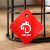 Сушилка для столовых приборов Доляна &laquo;Эстетика&raquo;, 11,2&times;11,2&times;16,5 см, цвет чёрный