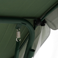 Качели садовые "Панама" 210 х 142 х 155 см, макс. нагрузка 300 кг, зеленые Качели садовые "Панама" 210 х 142 х 155 см, макс. нагрузка 300 кг, зеленые