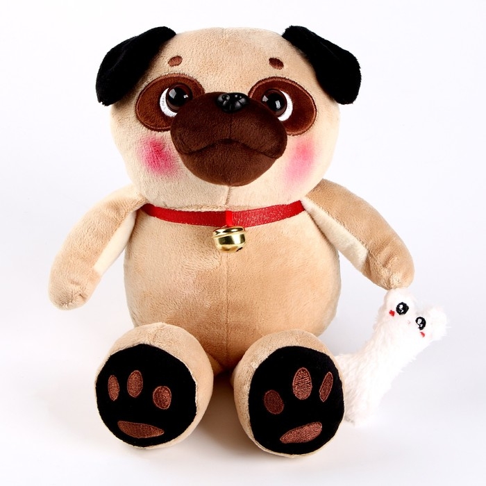 Мягкая игрушка &laquo;Боня&raquo;, с косточкой, 25 см