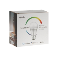 Умная лампочка Nitebird WB4-2, Wi-Fi, E27, 8 Вт, 800 Лм, разноцветная, таймер, защита, 2 шт.