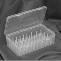 Органайзер для ниток, 42 катушки, 23,7 × 13,7 × 6,6 см, цвет прозрачный Органайзер для ниток, 42 катушки, 23,7 × 13,7 × 6,6 см, цвет прозрачный