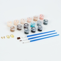 Картина по номерам с подрамником &laquo;Корейский мальчик&raquo;, 20 х 30 см