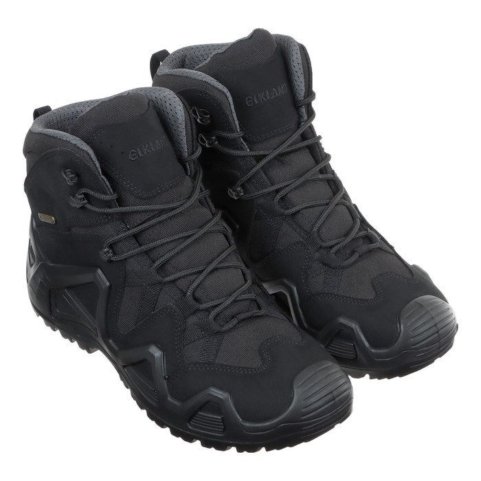 Ботинки треккинговые Elkland 168, демисезонные, цвет черный, размер 40