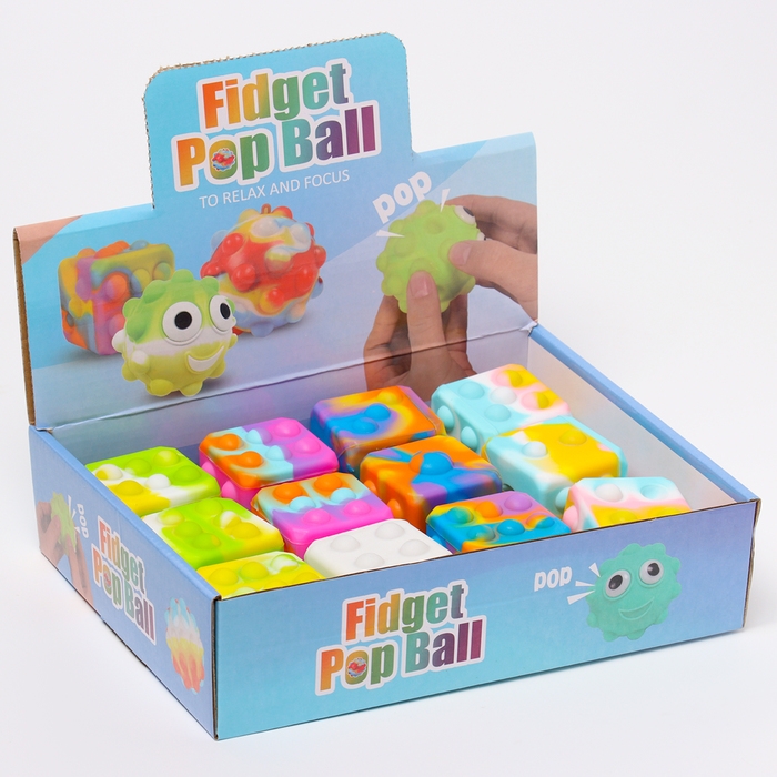 Мялка &laquo;Кубик&raquo;, цвета МИКС