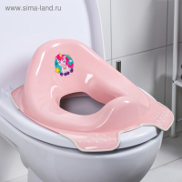 Детская накладка - сиденье на унитаз «Мишка» антискользящая, цвет розовый Детская накладка - сиденье на унитаз «Мишка» антискользящая, цвет розовый