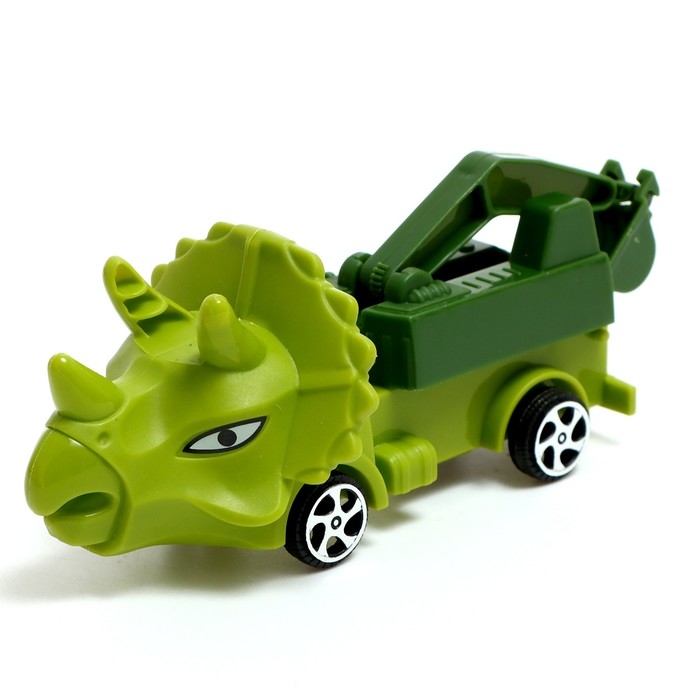 Набор грузовиков «Парк животных. Динозавры», инерция, МИКС Набор грузовиков «Парк животных. Динозавры», инерция, МИКС