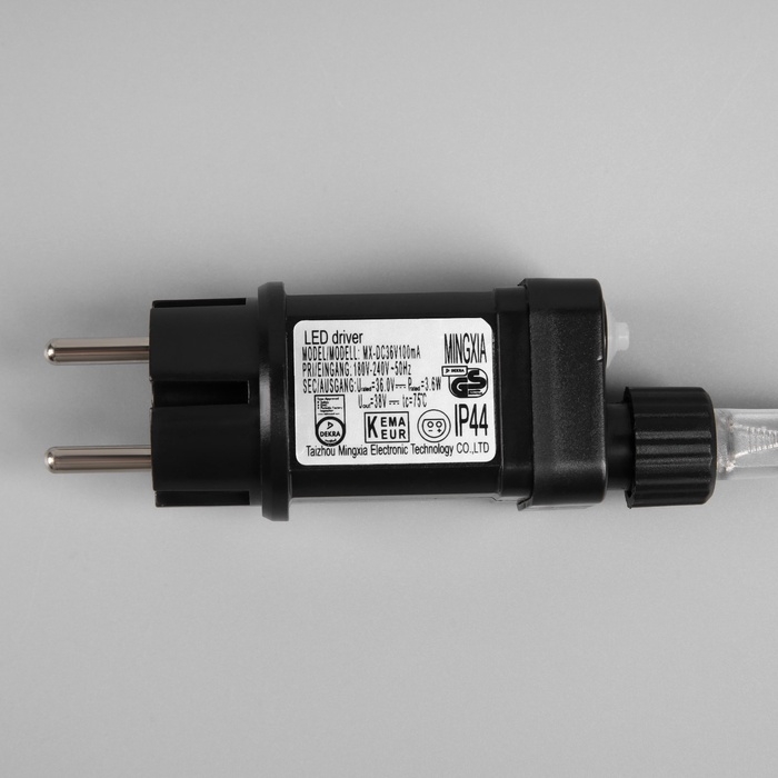 Гирлянда «Мишура» 50 м роса, IP44, серебристая нить, 1500 LED, 8 режимов, свечение мульти, 36 В Гирлянда «Мишура» 50 м роса, IP44, серебристая нить, 1500 LED, 8 режимов, свечение мульти, 36 В