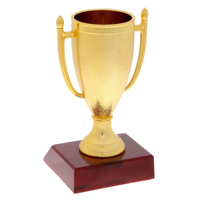 Кубок 103, наградная фигура, золото, подставка пластик, 12 х 6,3 х 6,3 см Кубок 103, наградная фигура, золото, подставка пластик, 12 х 6,3 х 6,3 см