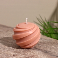 Свеча "Шар" 5х5х5 см, соевый воск МИКС Свеча "Шар" 5х5х5 см, соевый воск МИКС