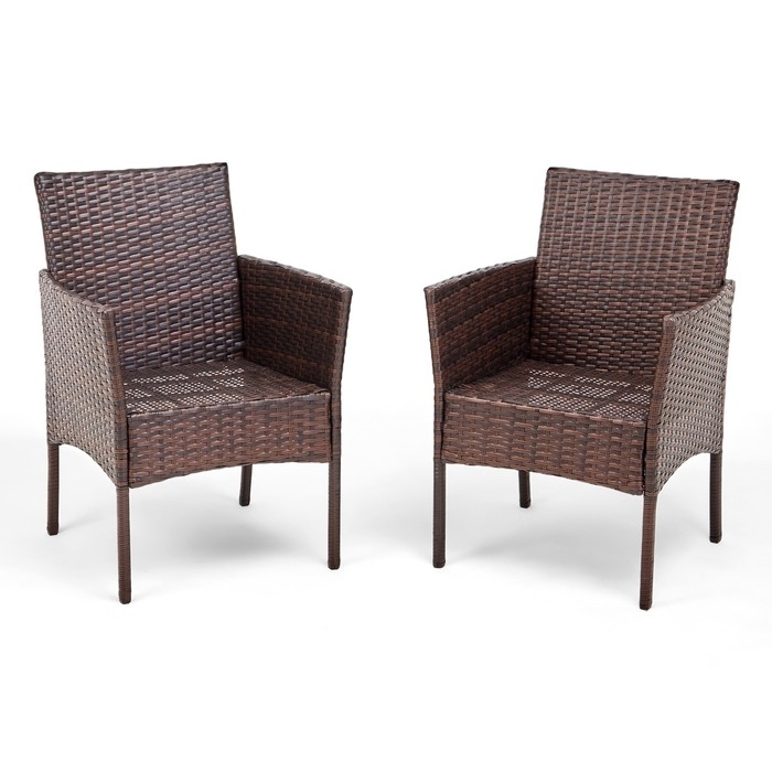 Набор садовой мебели: 2 кресла 57 x 59 x 81 см, стол 40 x 40 x 45 см