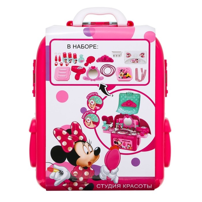 Игровой набор в рюкзаке &laquo;Студия красоты&raquo;, Минни Маус