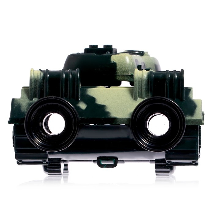 Бинокль &laquo;Танк&raquo;, с ремешком и солдатиком, цвета МИКС