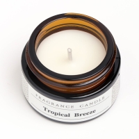 Свеча ароматическая в банке "Тропический бриз", 12 г Свеча ароматическая в банке "Тропический бриз", 12 г