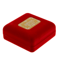 Медаль юбилейная в бархатной коробке &laquo;С юбилеем 55 лет&raquo;, d= 6,5 см.