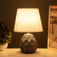 Лампа настольная "Иветт" 1х40Вт Е14 черный 20х20х30см Лампа настольная "Иветт" 1х40Вт Е14 черный 20х20х30см