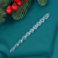 Ёлочные игрушки «Сосулька люкс» (набор 6 шт) витая, 13,5 см Ёлочные игрушки «Сосулька люкс» (набор 6 шт) витая, 13,5 см