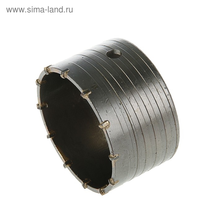 Коронка буровая ТУНДРА, высота 60 мм, М22 х 100 мм Коронка буровая ТУНДРА, высота 60 мм, М22 х 100 мм