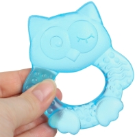 Прорезыватель охлаждающий с водой &laquo;Совушка&raquo;, цвет голубой, Крошка Я