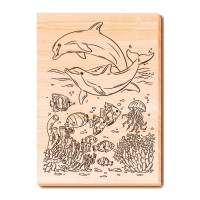 Набор досок для выжигания и росписи &laquo;Водный мир&raquo;, А5, 5 шт.