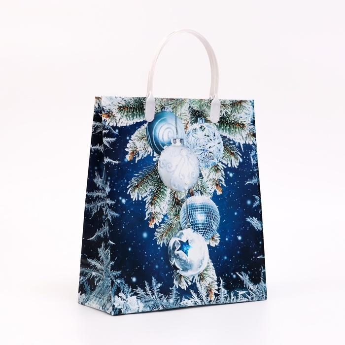 Новый год. Пакет Новый год. Пакет "Настроение", мягкий пластик, 26х23 см.