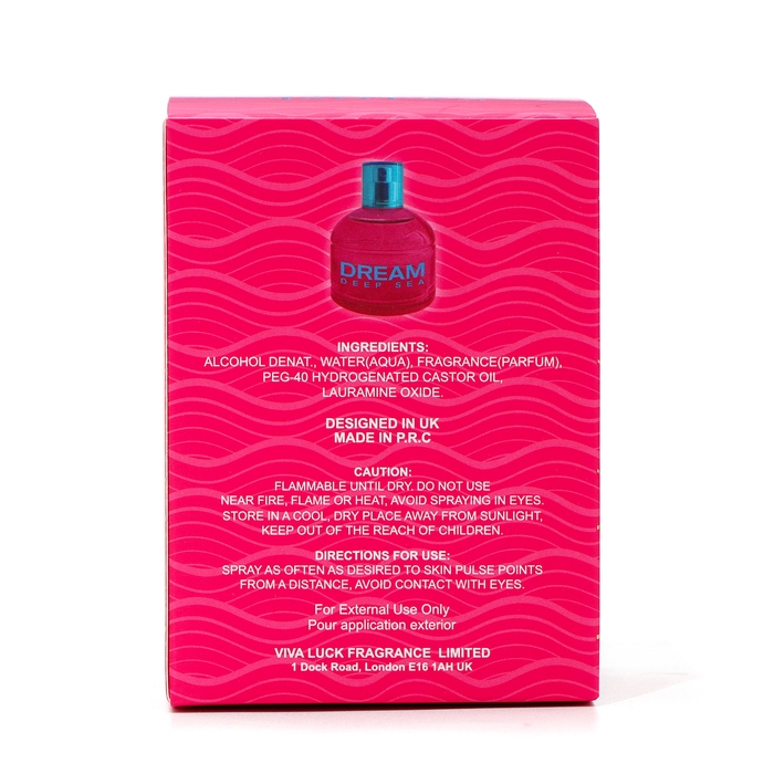 Туалетная вода женская Dream Deep Sea, 100 мл Туалетная вода женская Dream Deep Sea, 100 мл