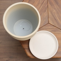 Горшок цветочный "Саванна бежевый бутон №8 ", 22 л