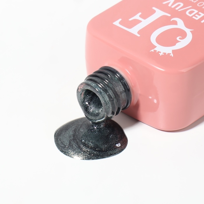 Гель лак для ногтей &laquo;CAT`S EYE GENTLE&raquo;, 3-х фазный, 10 мл, LED/UV, цвет зелёный (56)