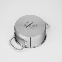 Кастрюля SAFIA, 1.2 л, d=16 cм, капсульное дно, индукция