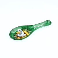 Подставка под ложку новогодняя Дорого внимание &laquo;Богатства&raquo;, 21,4 х 7,5, стекло