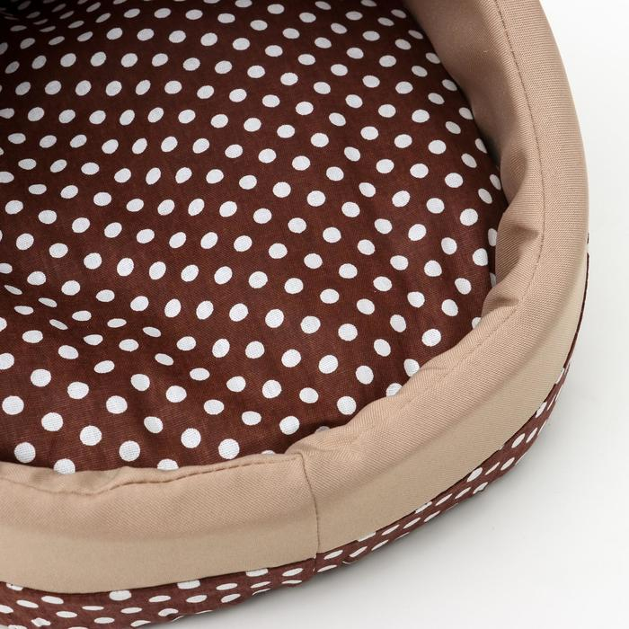 Домик-эстрада Домик-эстрада "Нежность", 30 х 30 х 34 см, бязь, коричневый