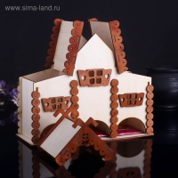 Чайный домик "Терем тройной" 250х100х215 Чайный домик "Терем тройной" 250х100х215