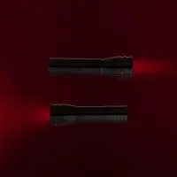 Фонарик с фокусировкой луча Beaming, черный Фонарик с фокусировкой луча Beaming, черный