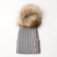 Шапка детская MINAKU р-р 44-46, цвет серый Шапка детская MINAKU р-р 44-46, цвет серый