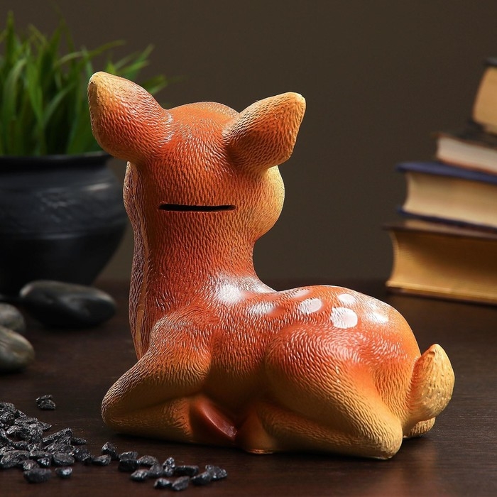 Копилка Копилка "Олененок" цветной 16х11х17см