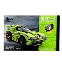 Конструктор Гонка &laquo;Цикада&raquo;, инерционный механизм, 443 детали