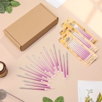 Свечи в торт "Ройс. Градиент", 13 см, 18 шт, фиолетовый, розовый, серебро