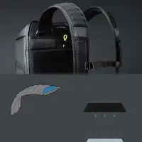 Рюкзак FlipPack, черный Рюкзак FlipPack, черный