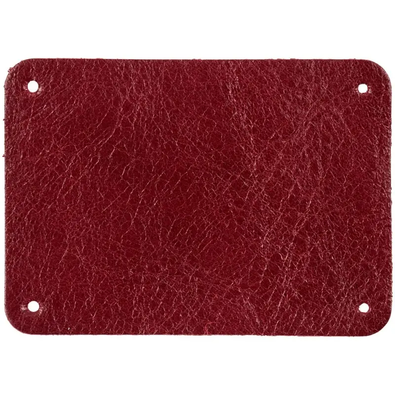 Лейбл кожаный Beta, XL, красный Лейбл кожаный Beta, XL, красный