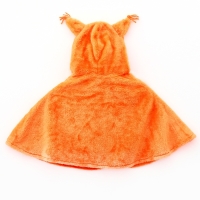 Карнавальная накидка «Рыжий Бельчонок», рост 104-128 см, оранжевый Карнавальная накидка «Рыжий Бельчонок», рост 104-128 см, оранжевый