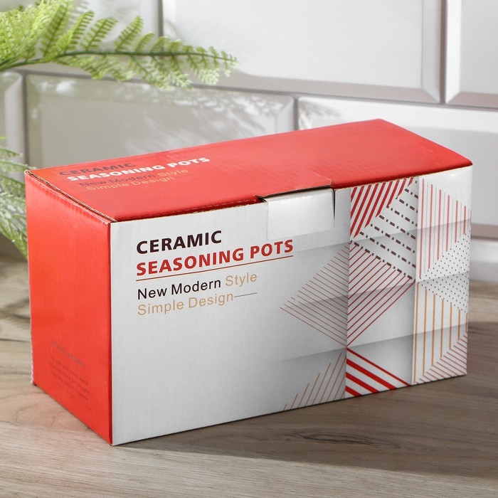 Набор банок керамических для сыпучих продуктов с ложками на деревянной подставке «Эстет», 2 предмета, 300 мл Набор банок керамических для сыпучих продуктов с ложками на деревянной подставке «Эстет», 2 предмета, 300 мл