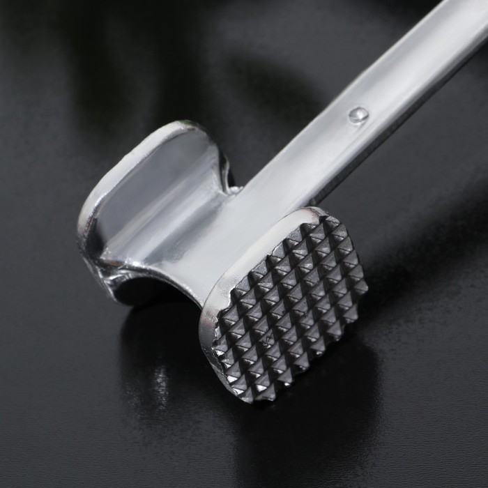 Молоток для мяса Доляна &laquo;Хозяин&raquo;, 19,5 см, цвет серый