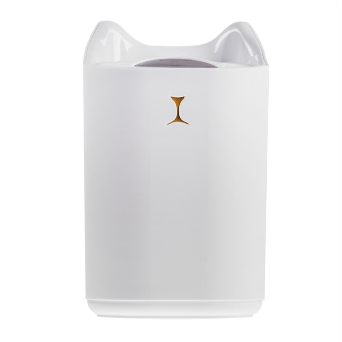 Увлажнитель воздуха Luazon HM-3, ультразвуковой, 3.3 л, мультиподсветка, USB, белый