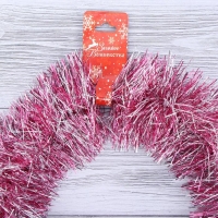 Мишура "Снег" d-10 см 200 см, микс Мишура "Снег" d-10 см 200 см, микс