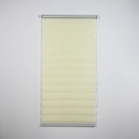 Штора рулонная &laquo;День-ночь. Волна&raquo;, 60&times;180 см (с учётом креплений 3,5 см), цвет бежевый