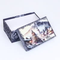 Коробка прямоугольная "Рождество" ,27 &times; 17 &times; 11 см