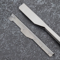 Опасная бритва, шаветт, без лезвия, 24 × 2,5 × 1,3 см, пластиковая, цвет белый/серебристый Опасная бритва, шаветт, без лезвия, 24 × 2,5 × 1,3 см, пластиковая, цвет белый/серебристый